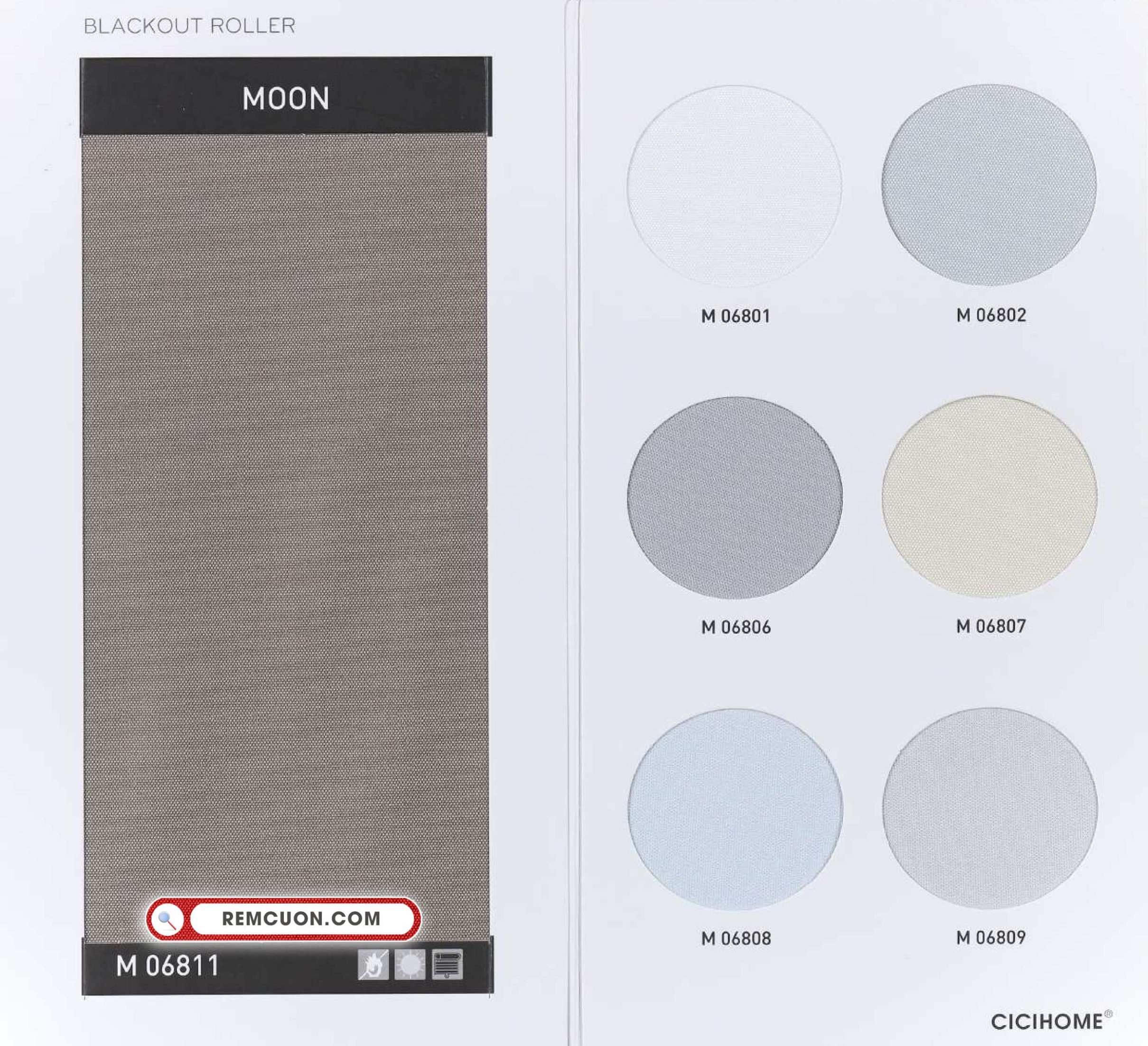 Rèm Cuốn Cici Home Moon